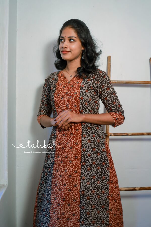 Designer panel cut kurti - Image 3