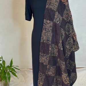 Patch work long dupatta